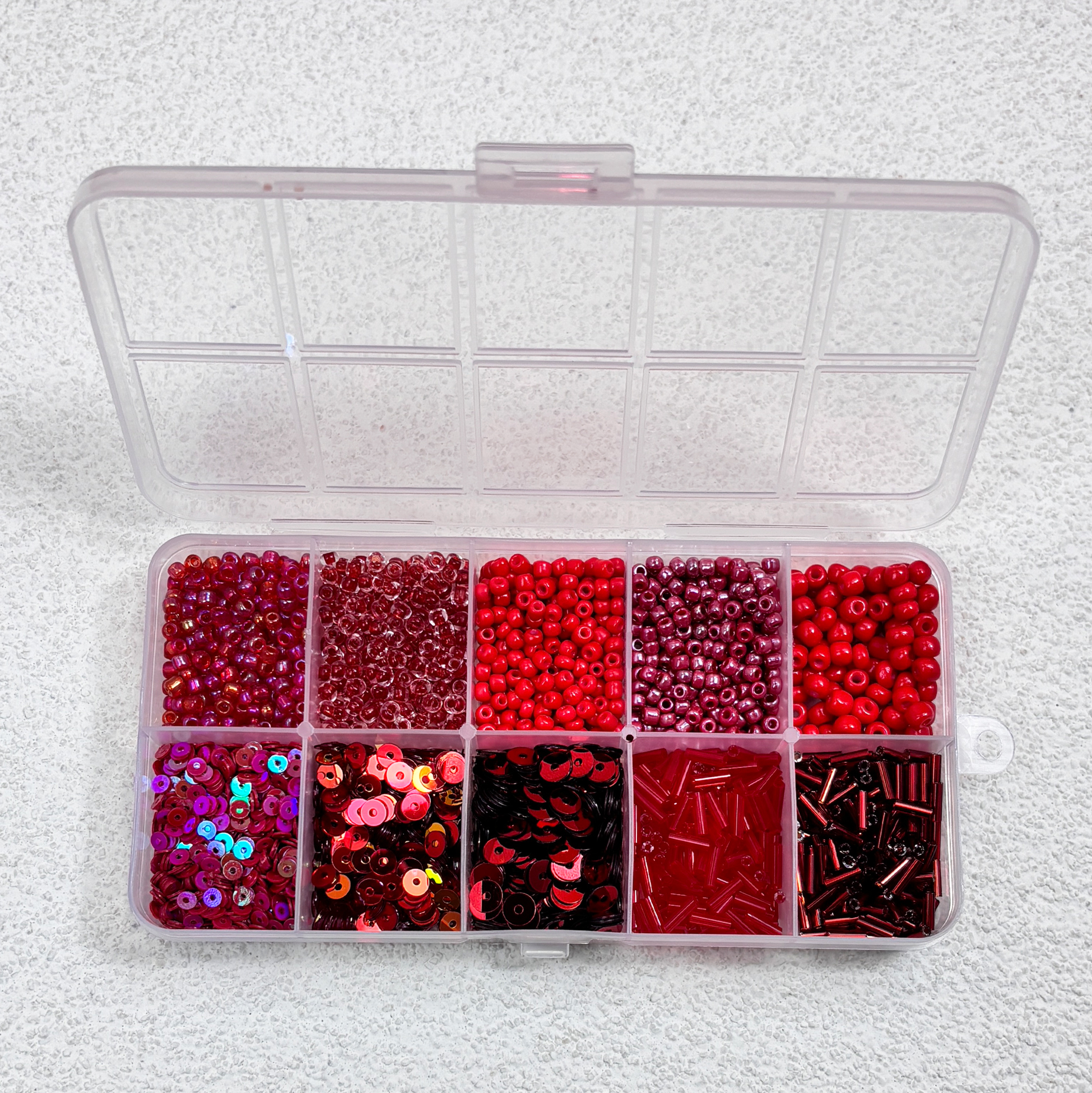 Red-tone DIY Jewelry Making Kit