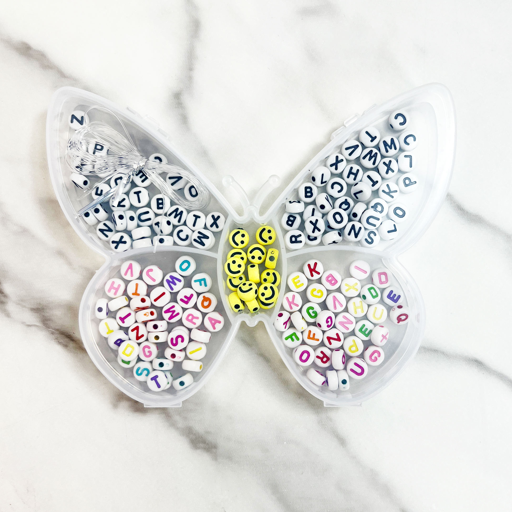 Butterfly-shaped DIY Bracelet & Necklace Making Kit