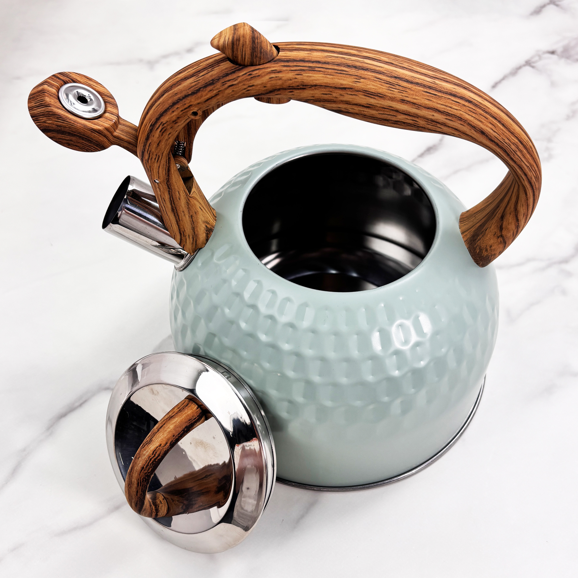 2.5L Mint Green Stainless Steel Kettle