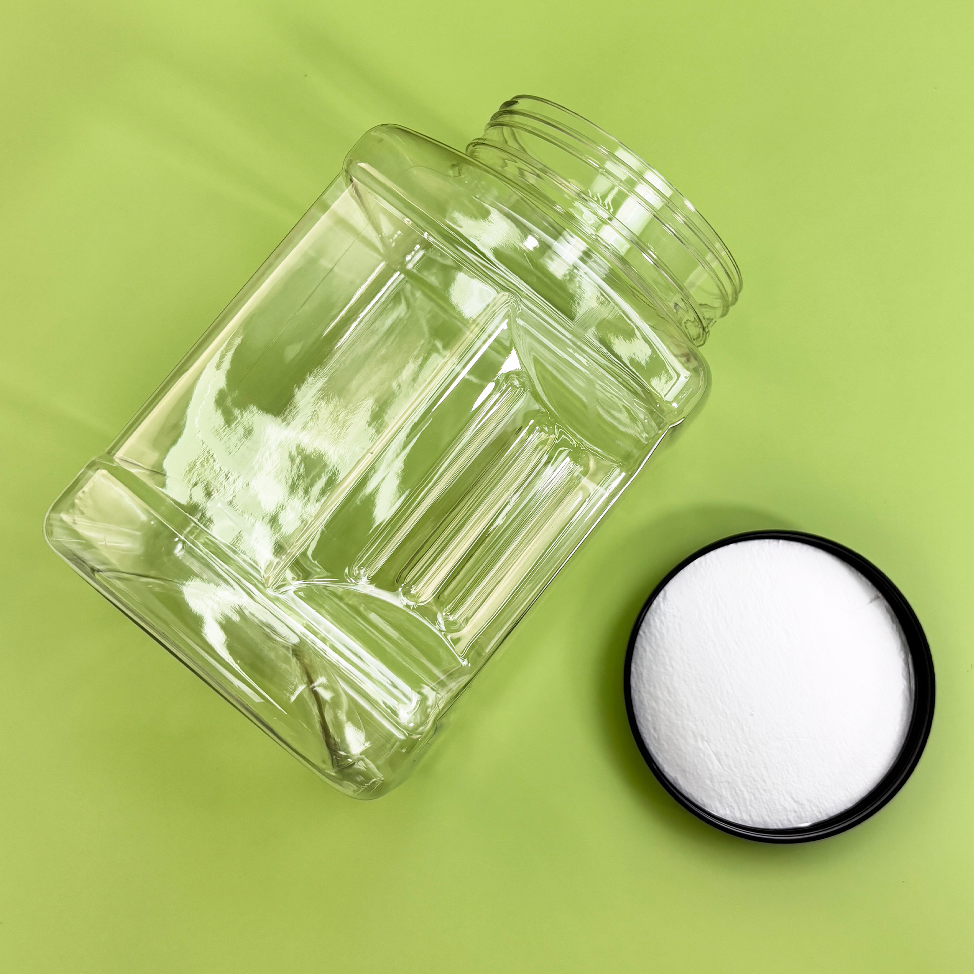 1.4L Plastic Nut Storage Jar