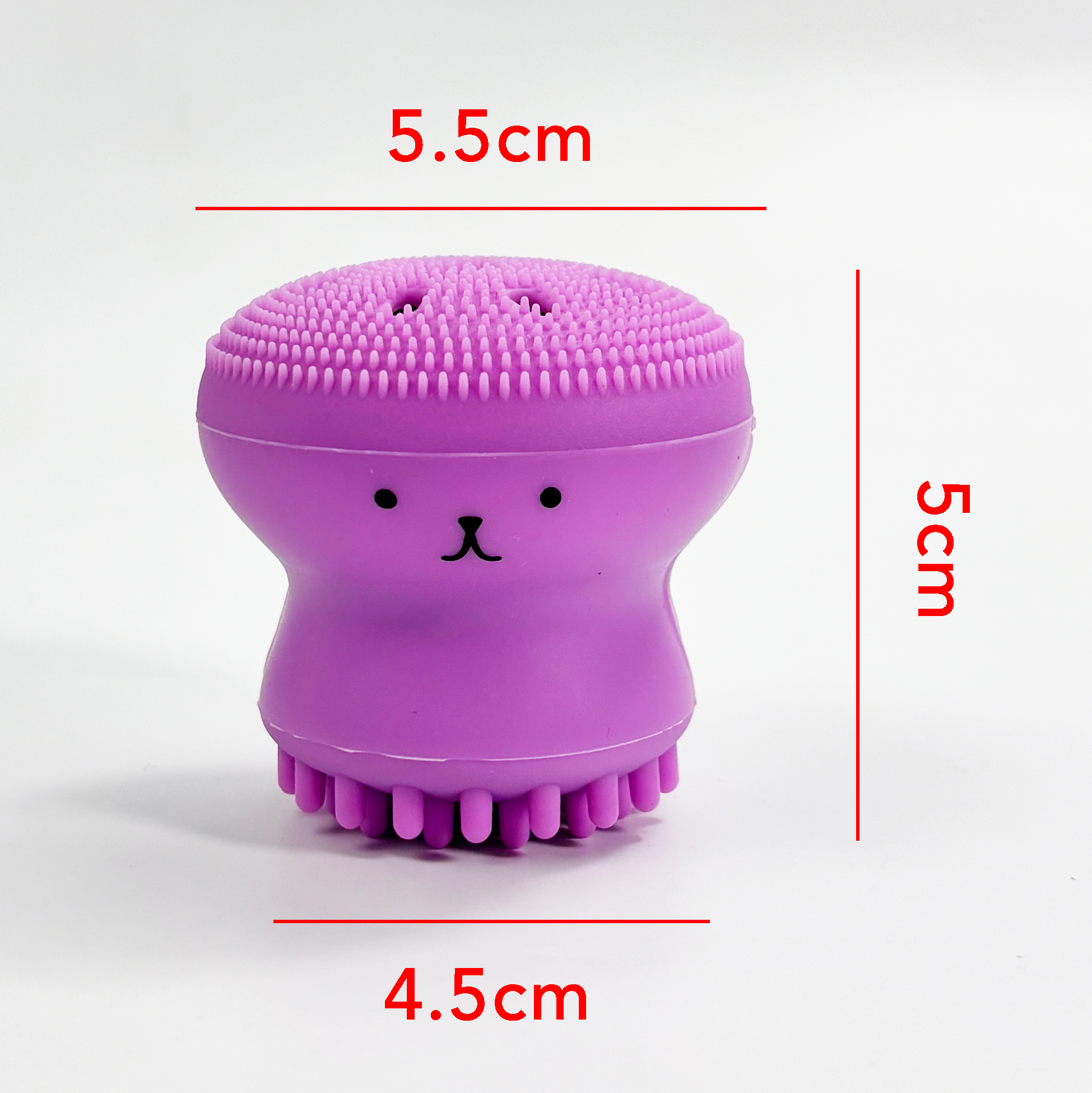 Double-sided Silicone Facial Cleansing Brush