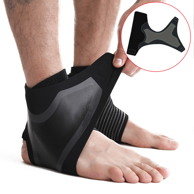Sport Safety Athletic Compression Lightweight Ankle Wrap Adjustable Elastic Ankle Support Brace For Women Men