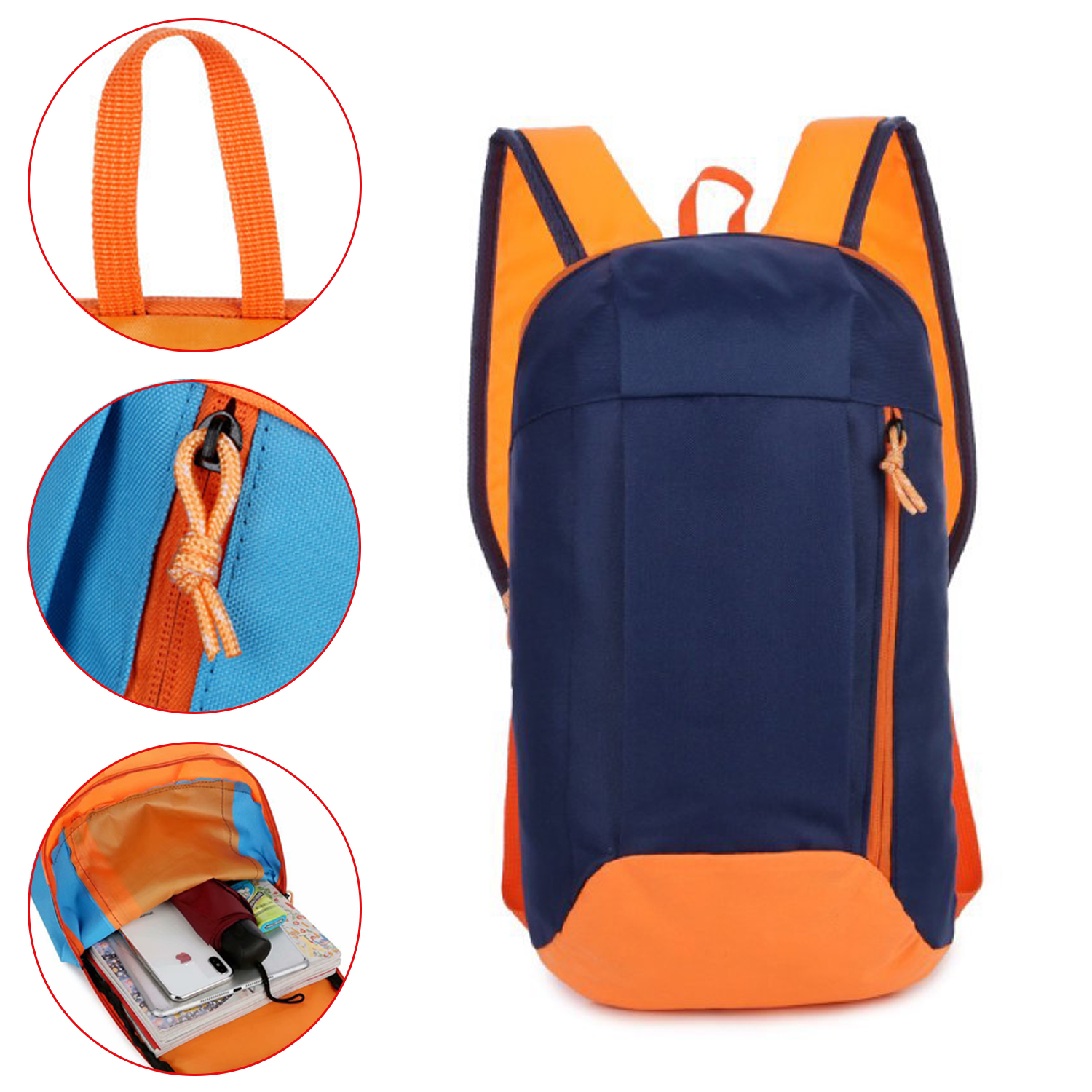 Backpack Waterproof Backpack Cover Multi-Functional Hiking And Travel Bag Pack Outdoor Riding Bag Leisure Backpack