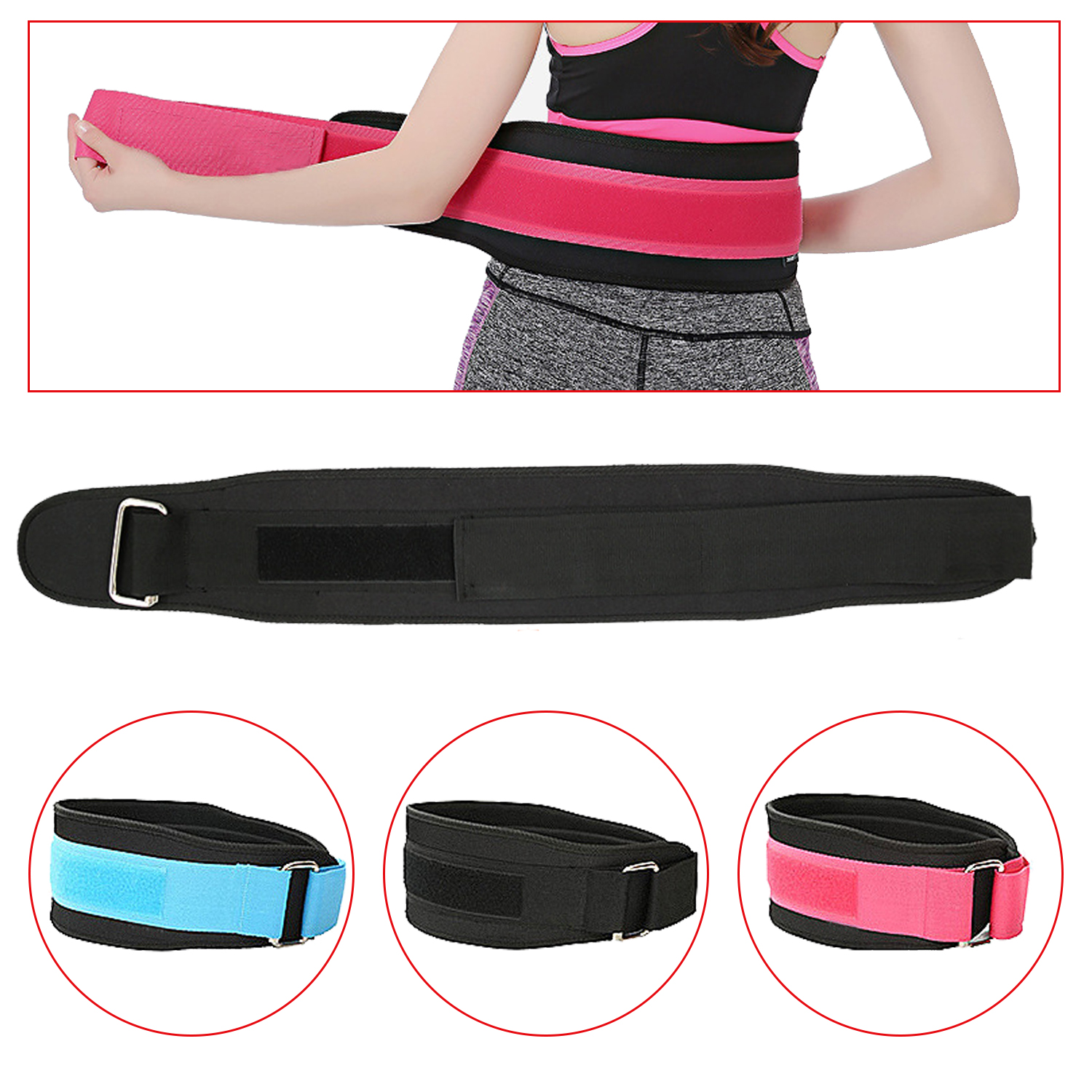 Fitness Weightlifting Waist Support Gym Fitness Power Workout Weight Lifting Belt Factory Customized Weight Lifting Belt