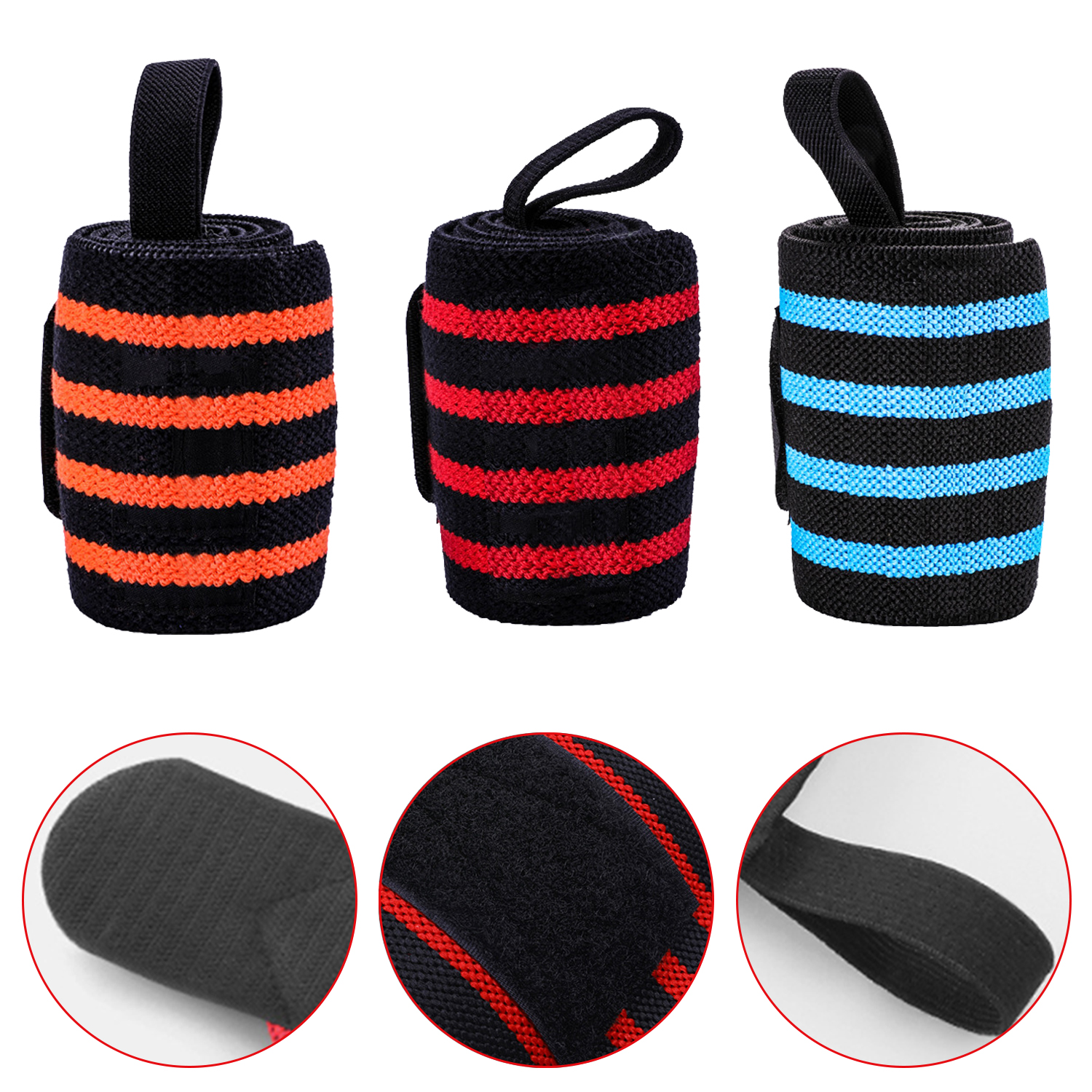 Fitness Wrist Wraps Wrist Protective Sports Weight Lifting Wrist Wraps Strap Fitness Wrist Support Brace
