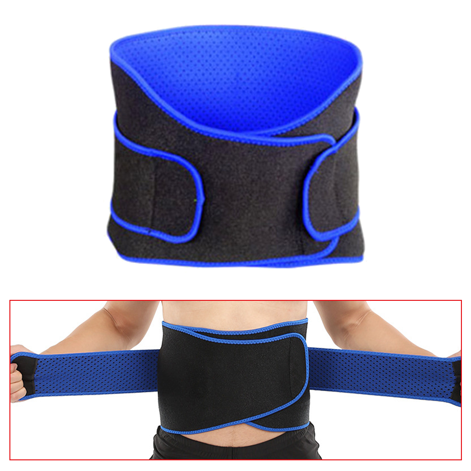 Elastic Waist Trainer Sport Fitness Belt Waist Reducing Slim Belly Belt for Unisex Fitness