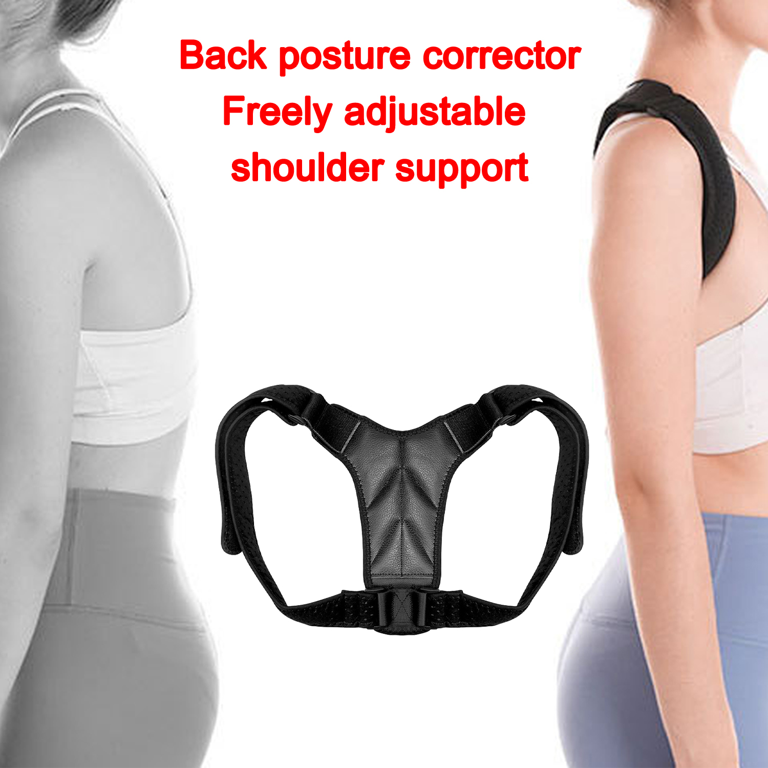 Back Posture Corrector Freedom Adjustable Shoulder Support Brace Clavicle Brace Upper