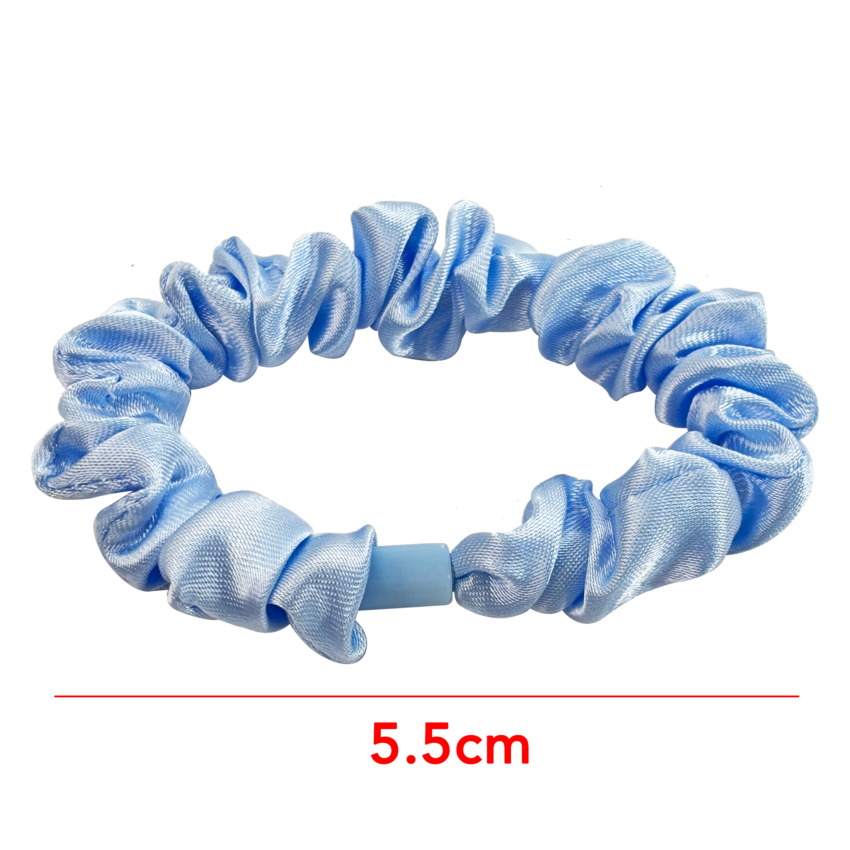 6-Piece Colorful Hair Bands Set with Card Packaging