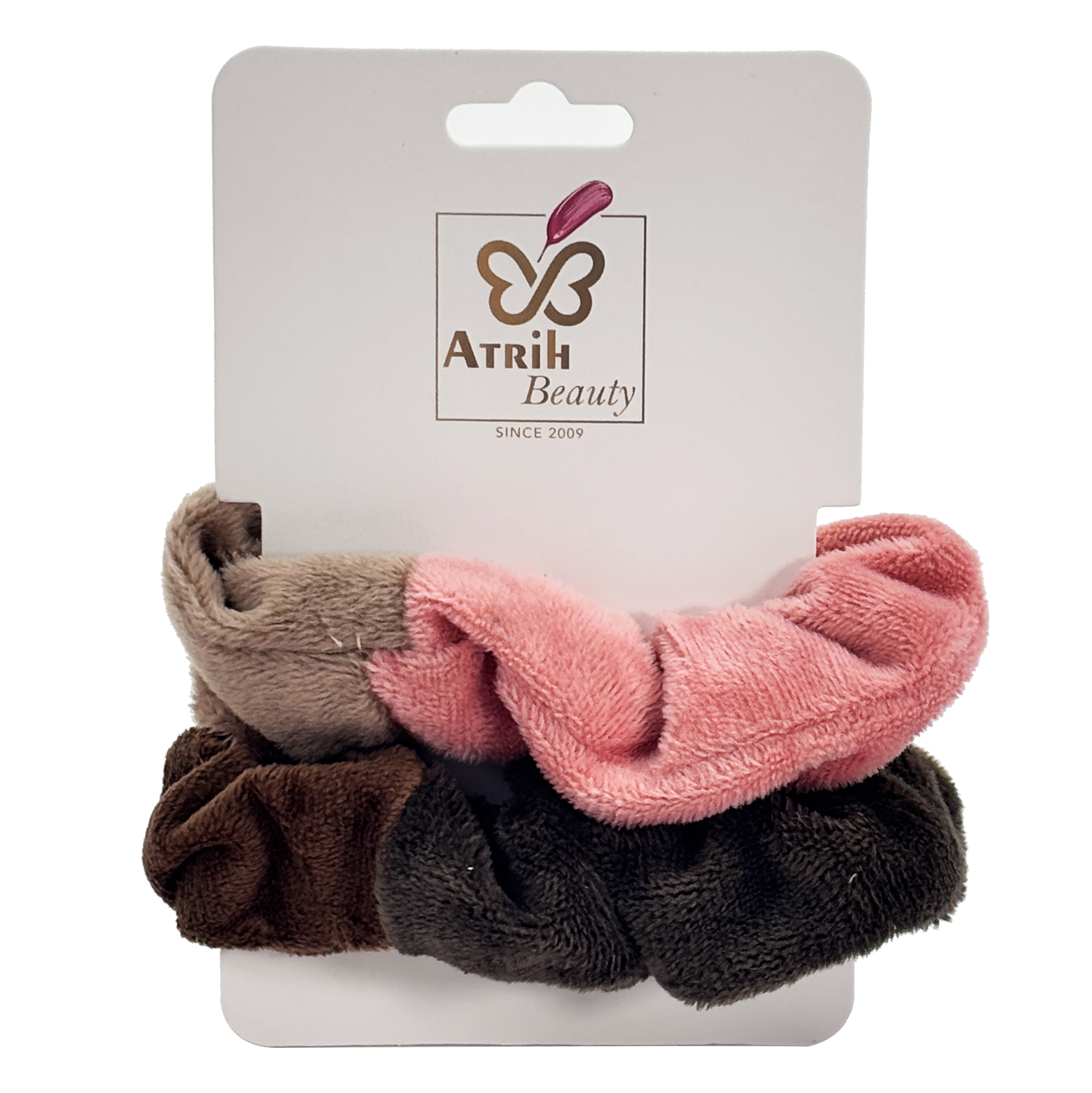 2-Piece Dual-Tone Hairbands Set with Elegant Card Packaging
