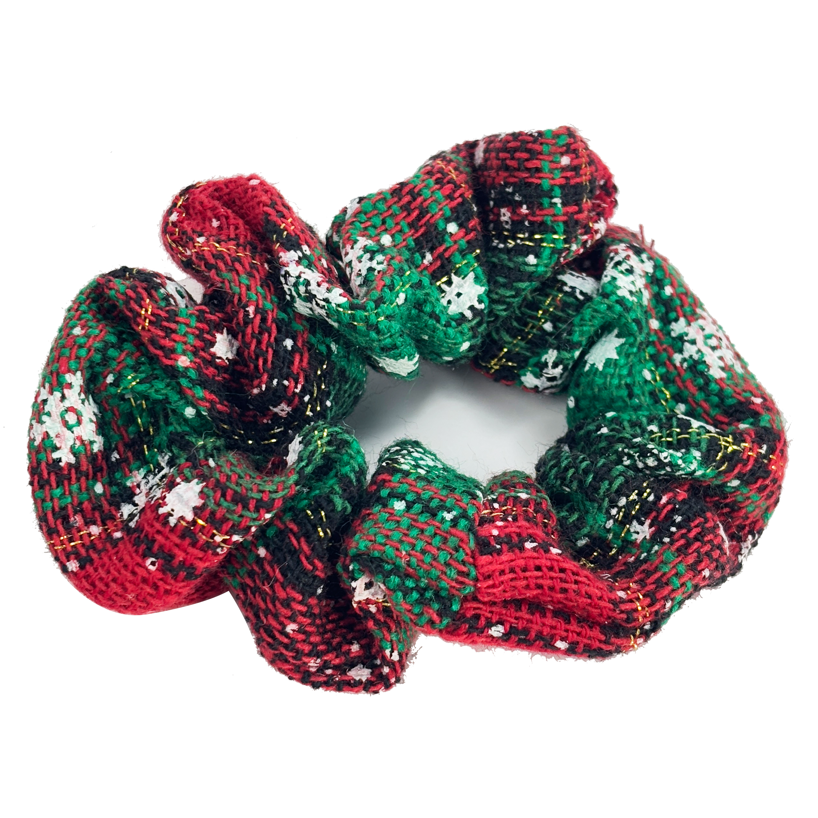 3-Piece Plaid Pattern Hairbands Set with Stylish Card Packaging