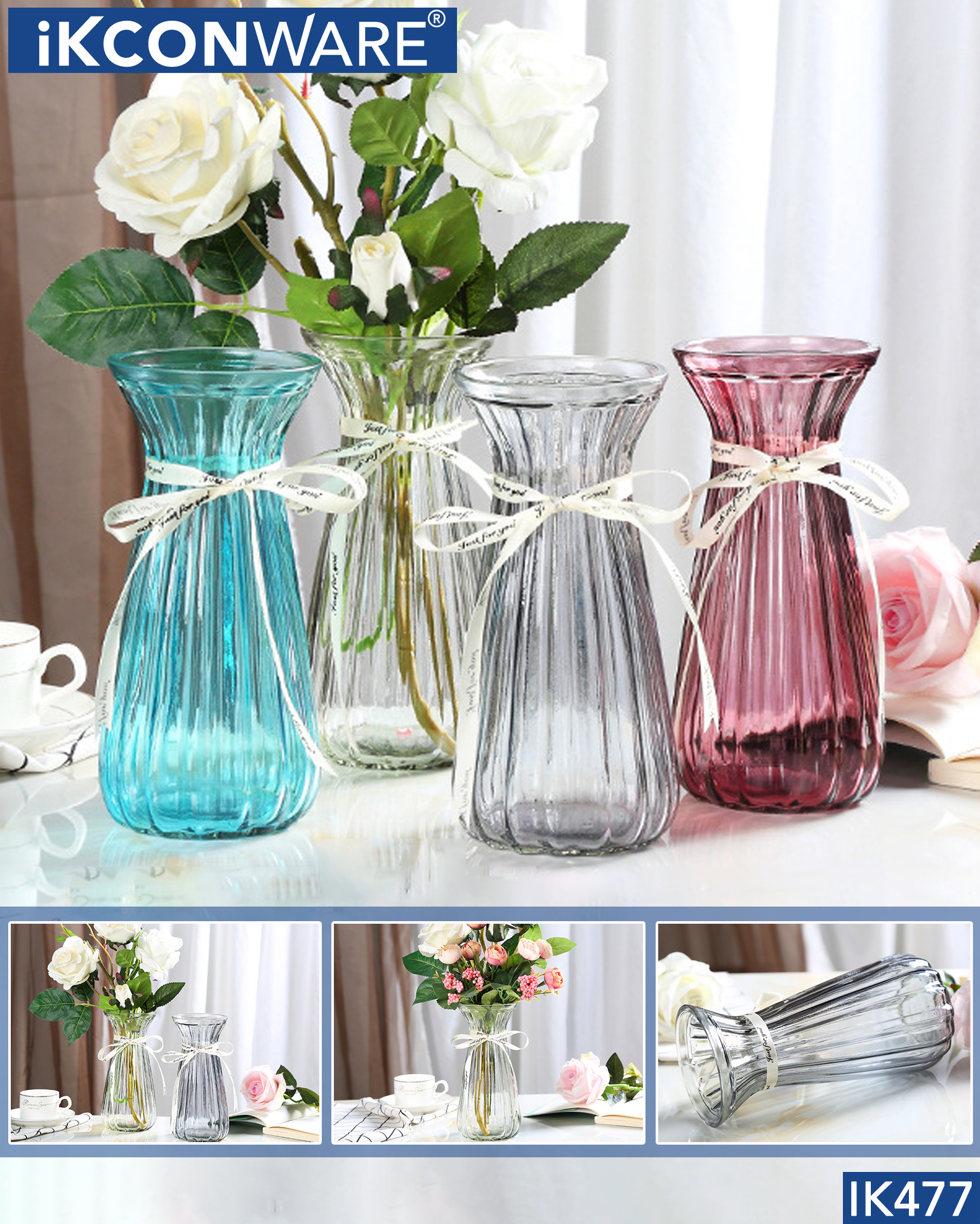 Glass Flower Vase