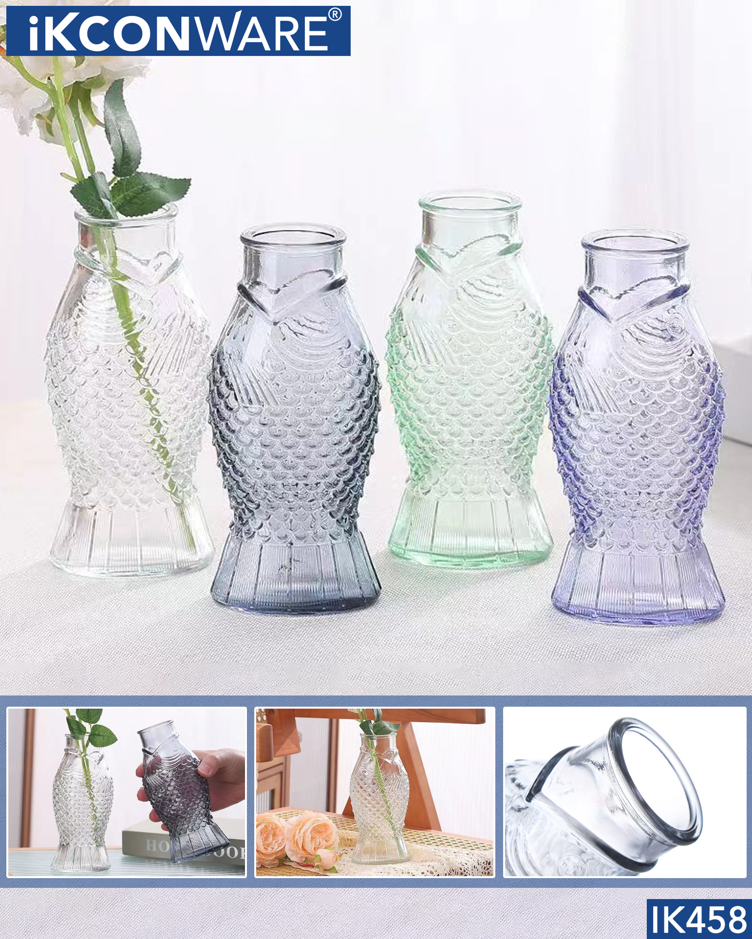 Glass Flower Vase