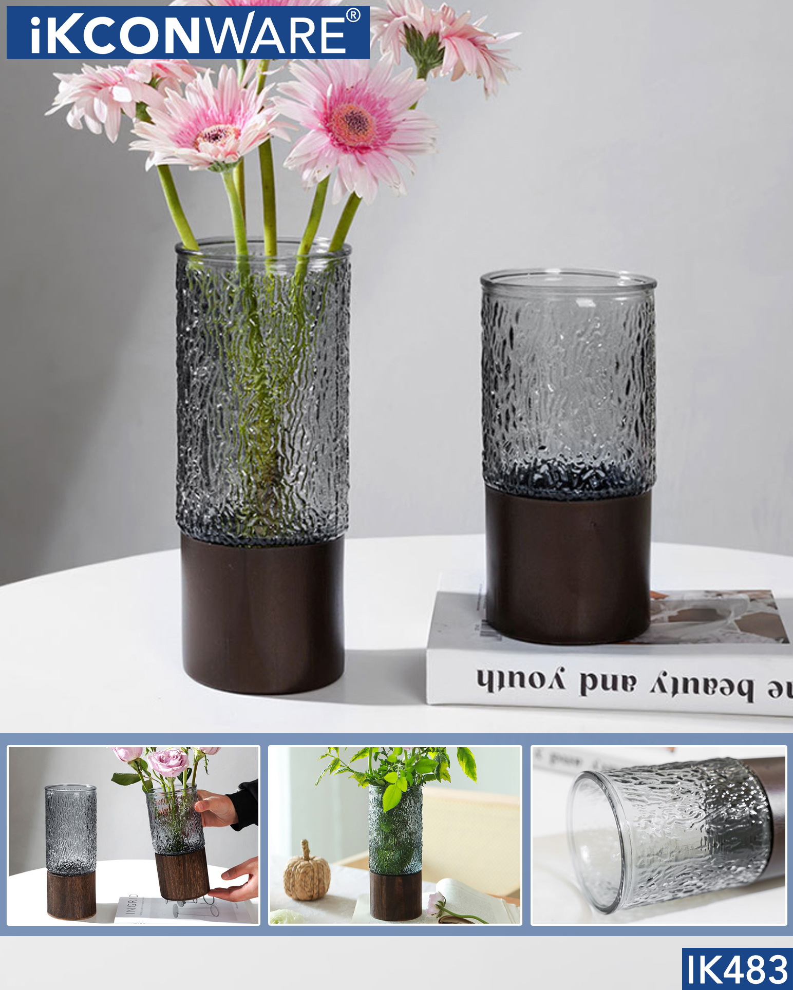 Glass Flower Vase