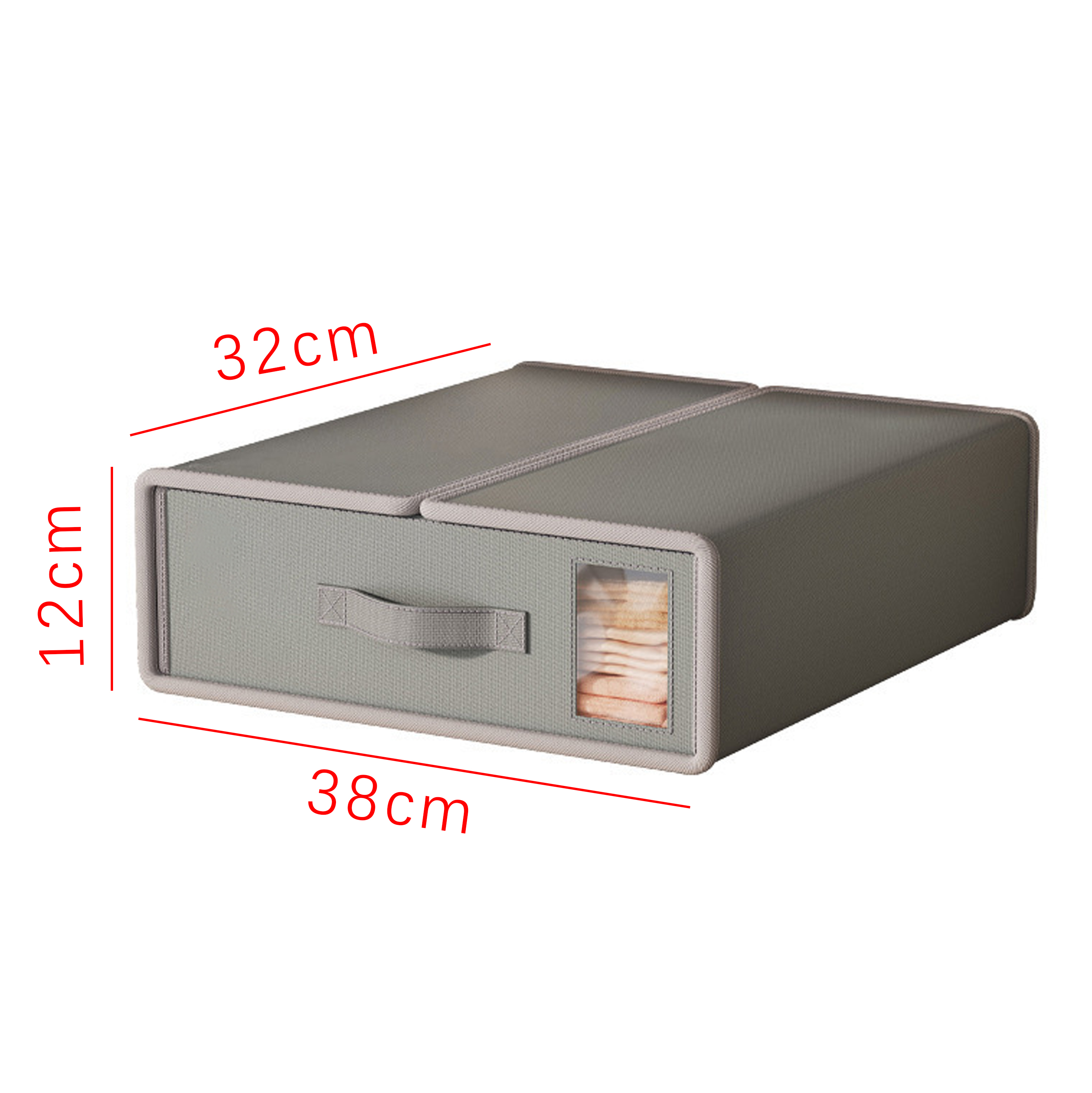 Bed Linen Storage Box with Lid