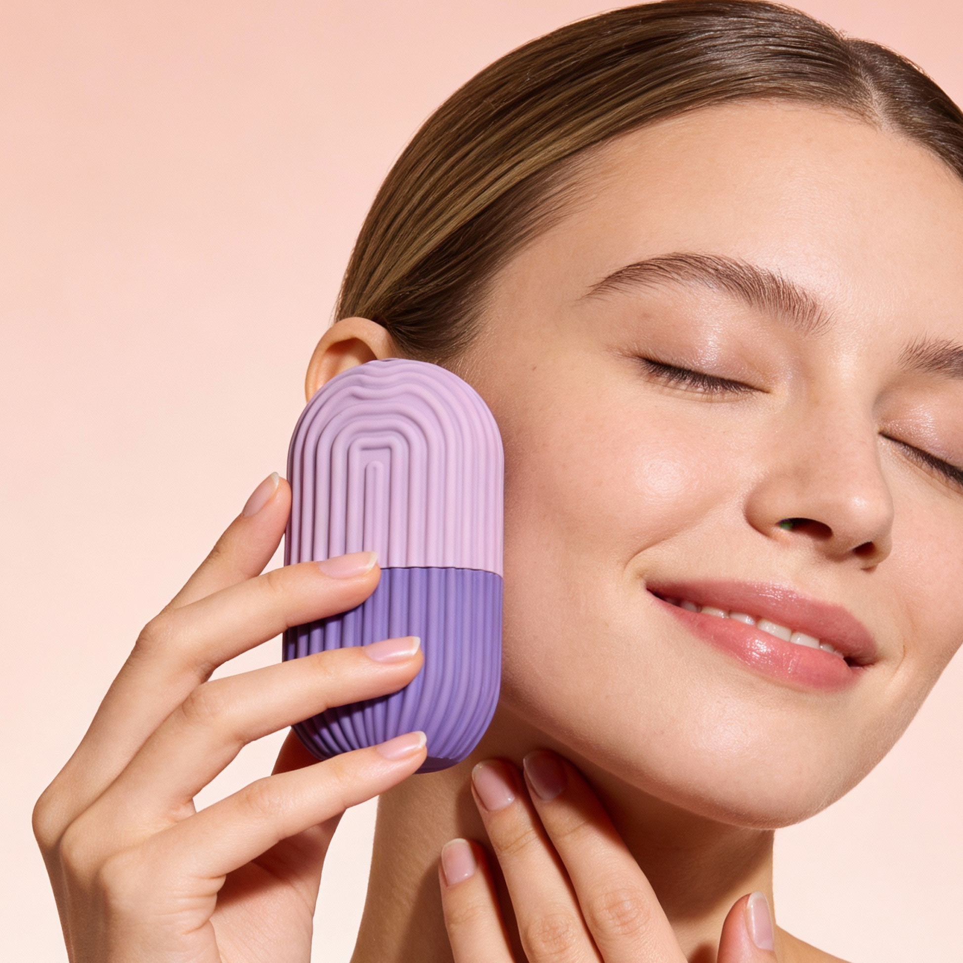 Set of 3 Facial Ice Massage Tools with Guasha