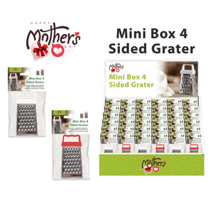 Mini 4-sided Box Grater Compact 4-sided Cheese Grater