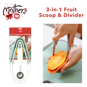 Mother's Day 3-in-1 Fruit Scoop & Divider