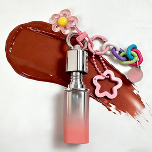 Colorful Chain Lip Gloss Keychain 
