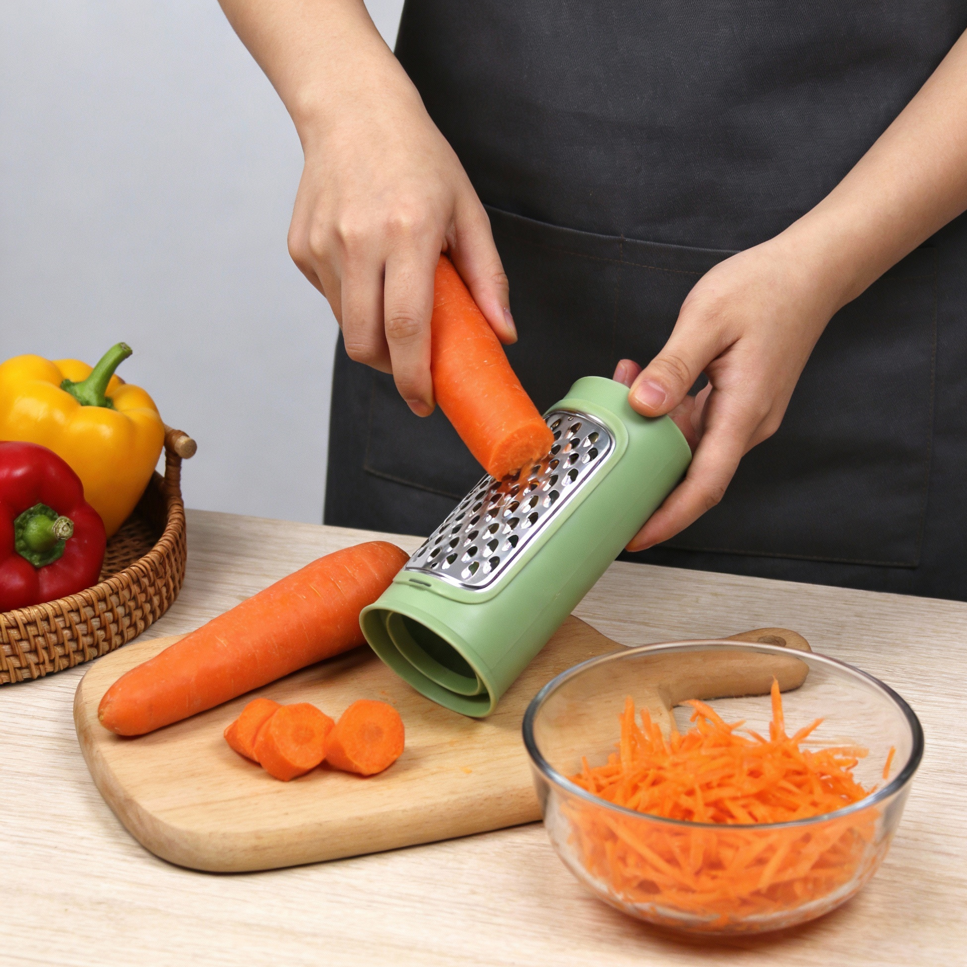 Mother's Day Vegetable Grater with Storage Box