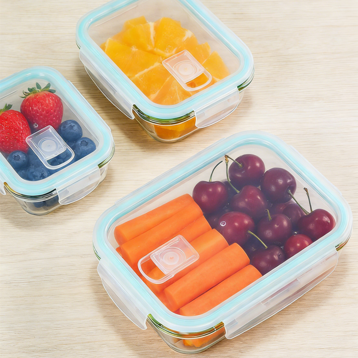 Glass Food Storage Containers with Lids