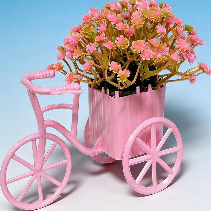 Artificial Flower Bicycle Decoration