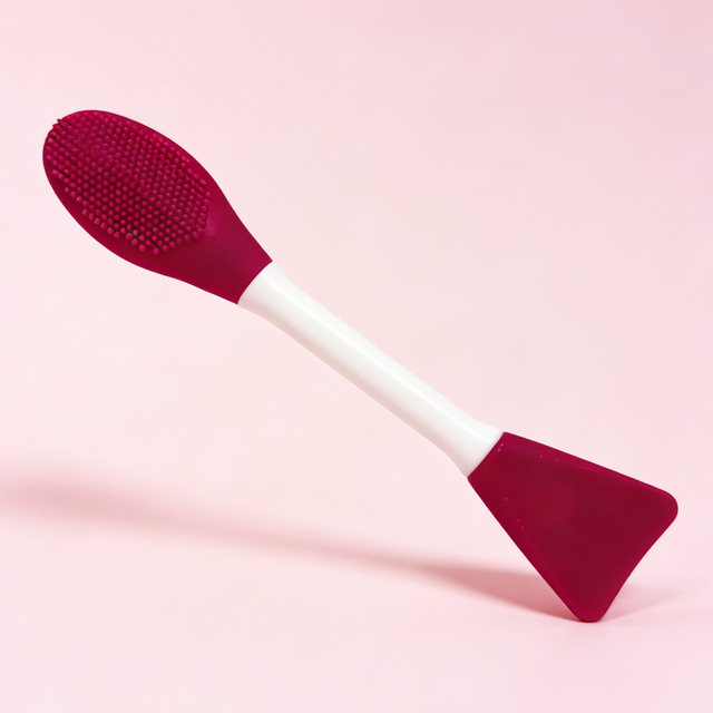 Dual-Ended Silicone Face Mask Brush