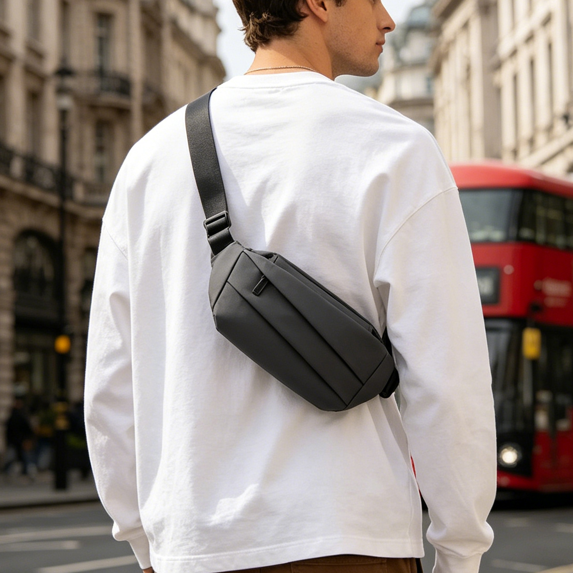 Waterproof Crossbody Sling Bag for Men