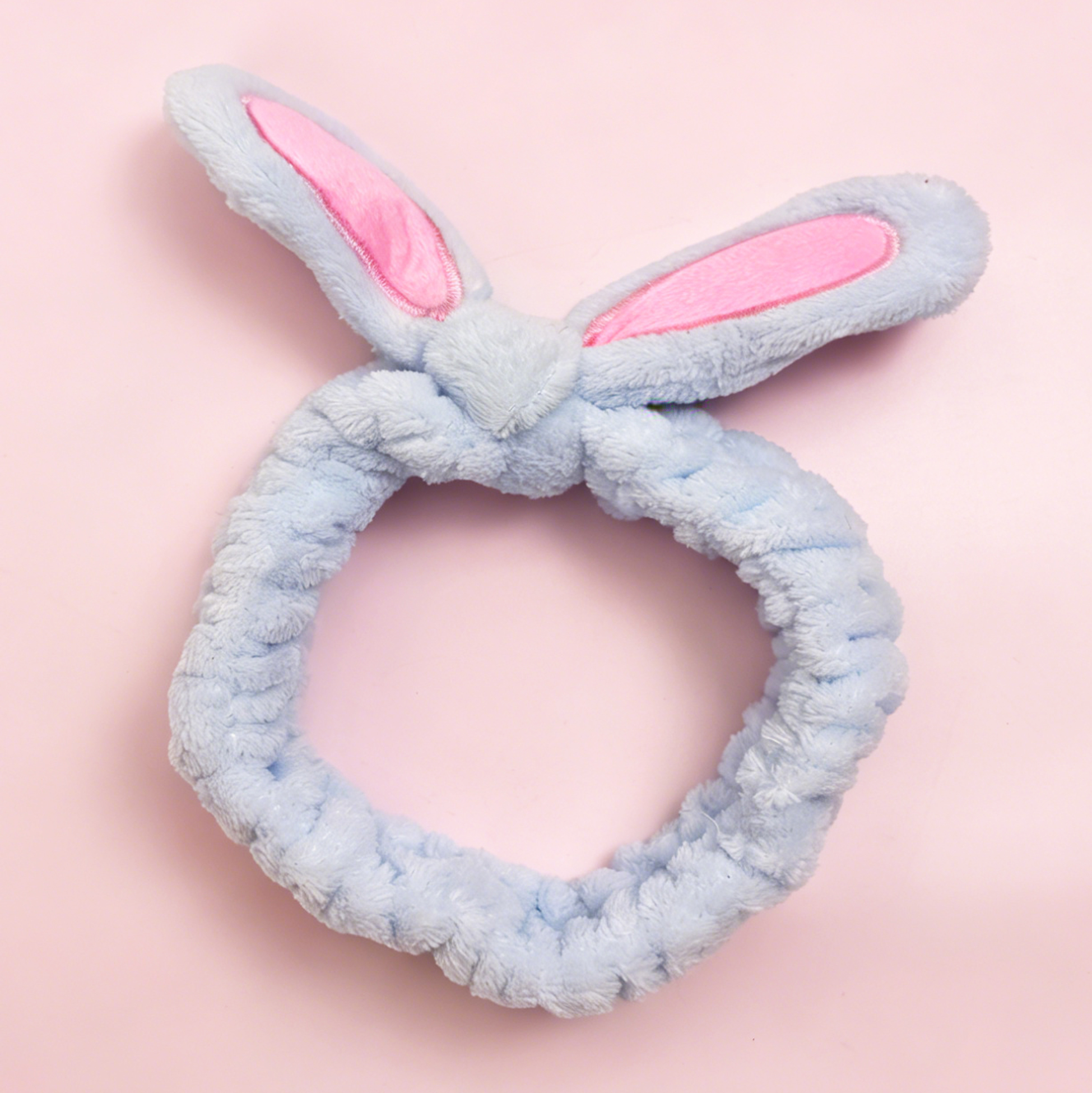 Light Blue Bunny Ear Headband