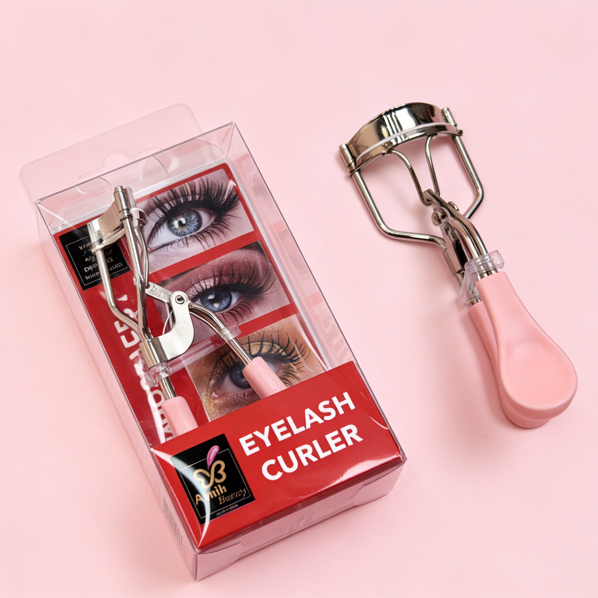 Pink Handle Eyelash Curler