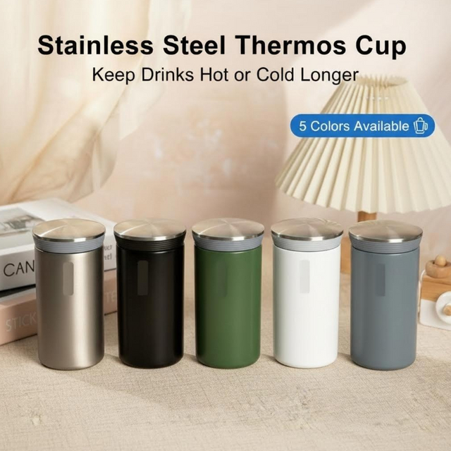 350ML Tea Strainer Stainless Steel Thermos