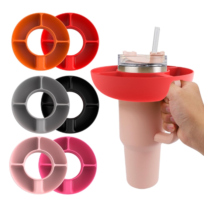 Silicone Snack Tray (fits 40 Oz Cup)