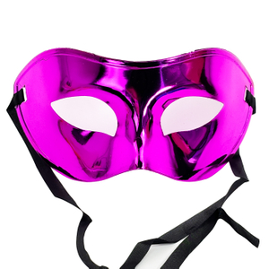 Reflective Purple Half Face Mask
