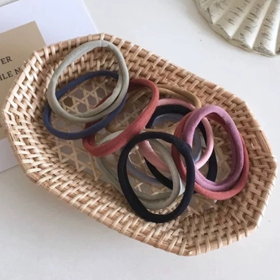 20-pcs Vibrant Multi-Color Hair Tie Band Set