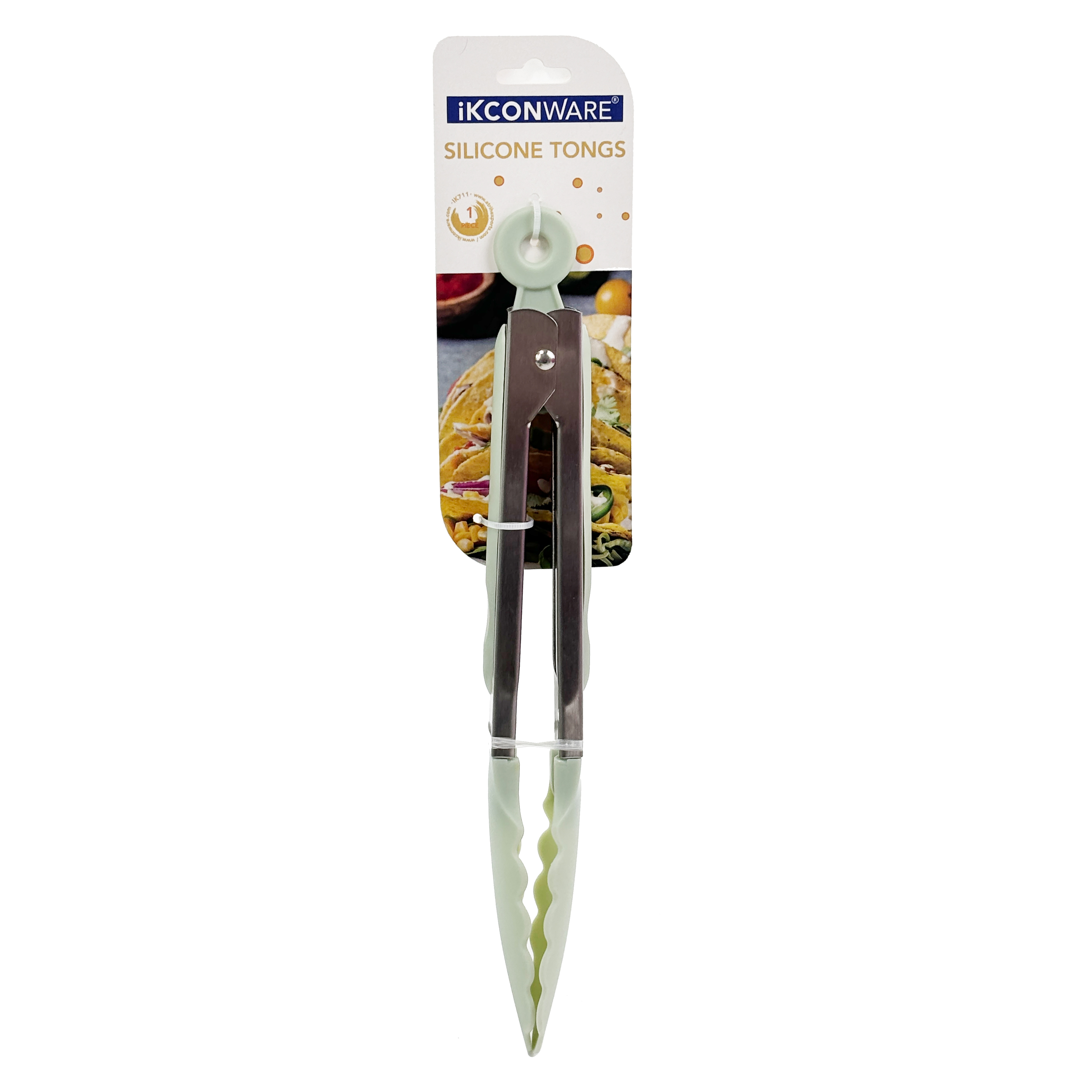 Stainless Steel Silicone Tongs