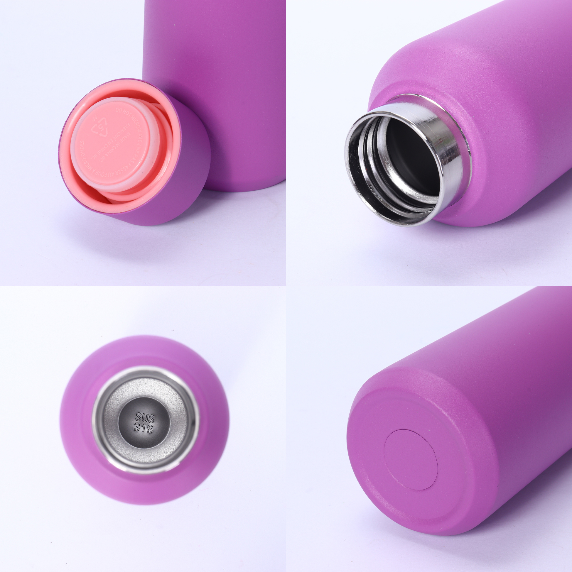 750ml Double Wall Vacuum Insulated Leakproof Travel Bottle