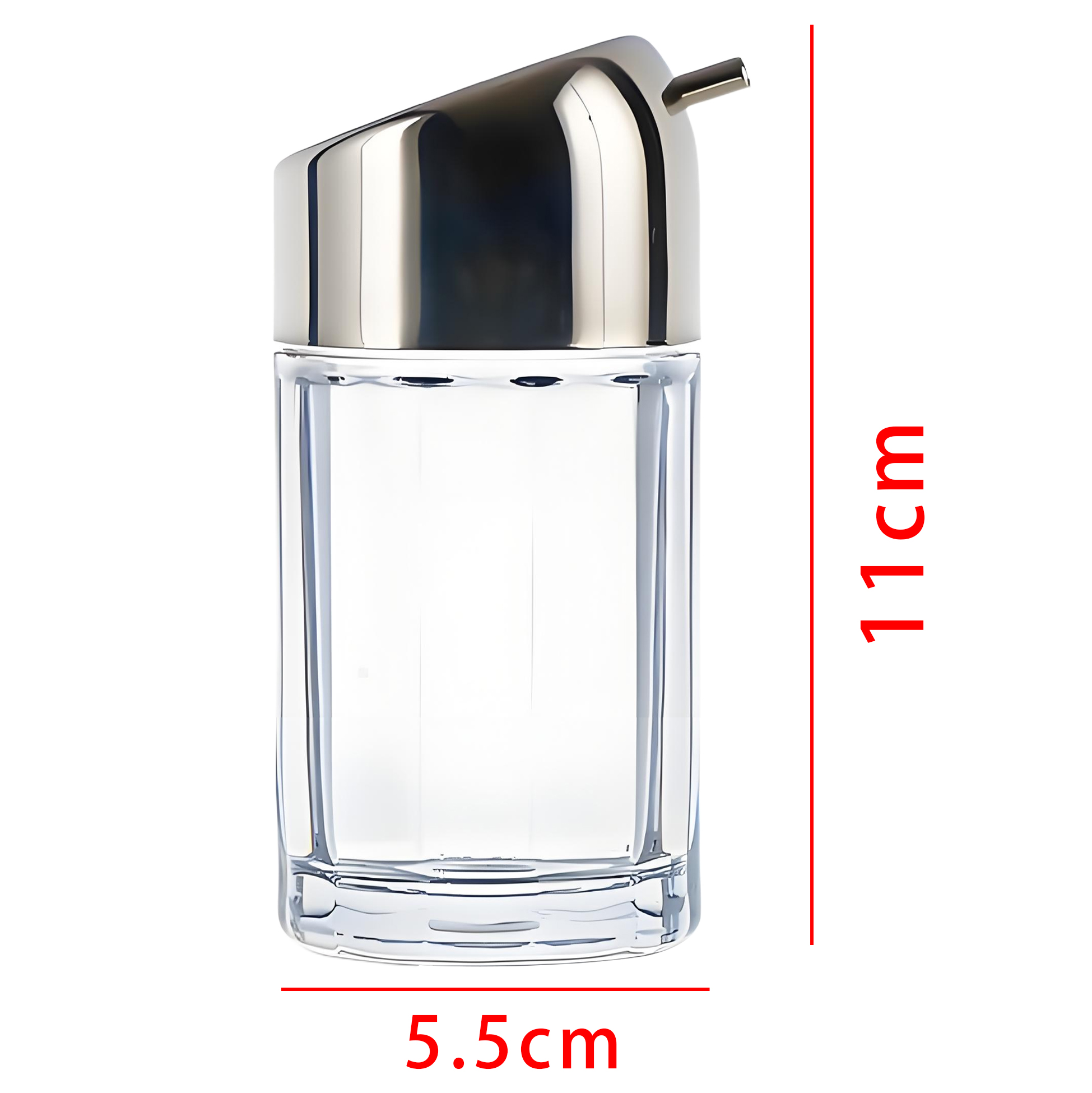 Oil Dispenser Bottle with Stainless Steel Lid