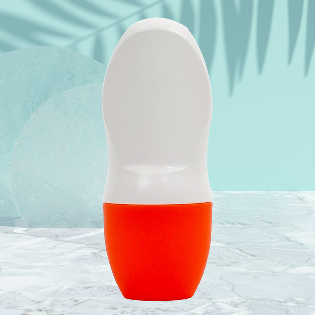 Reusable Clear Roller Ball Deodorant Bottles