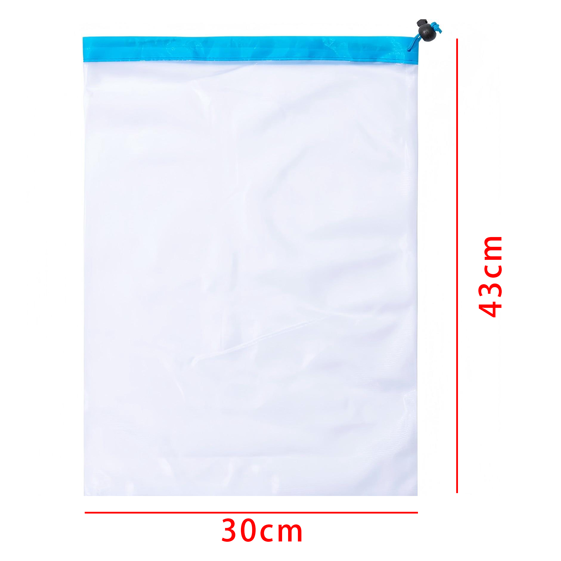Mesh Toy Storage Bag with Drawstring
