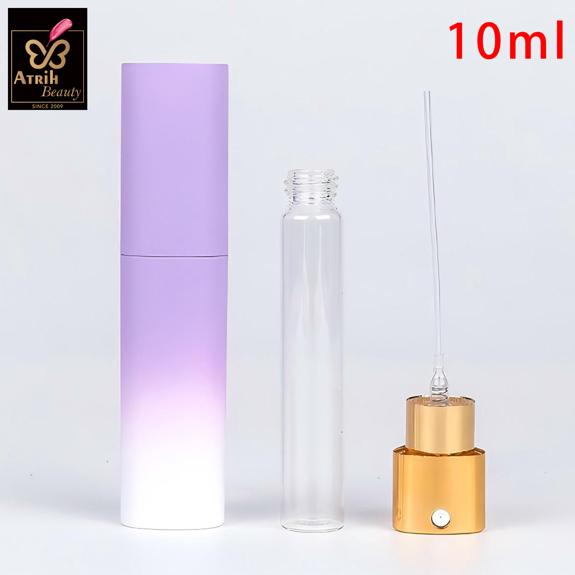 10ml Gradient Purple Perfume Atomizer
