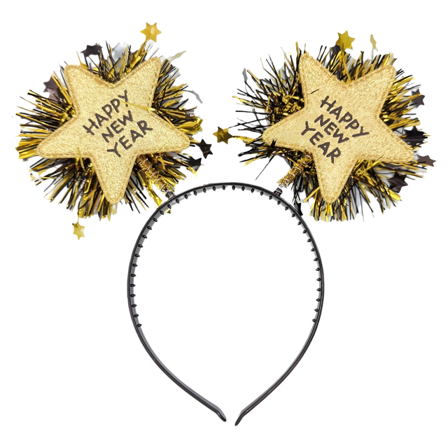 Happy New Year Star Headband 