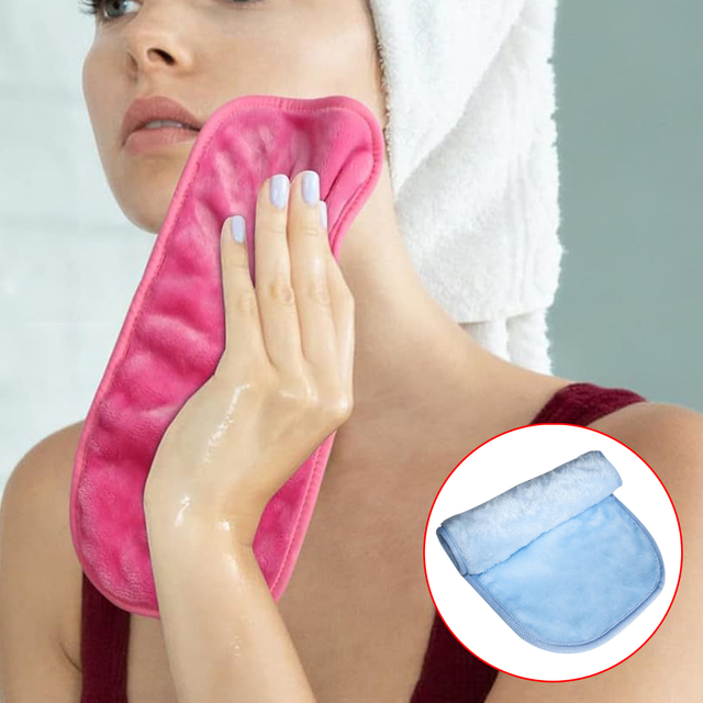Soft Microfiber Makeup Remover Towel