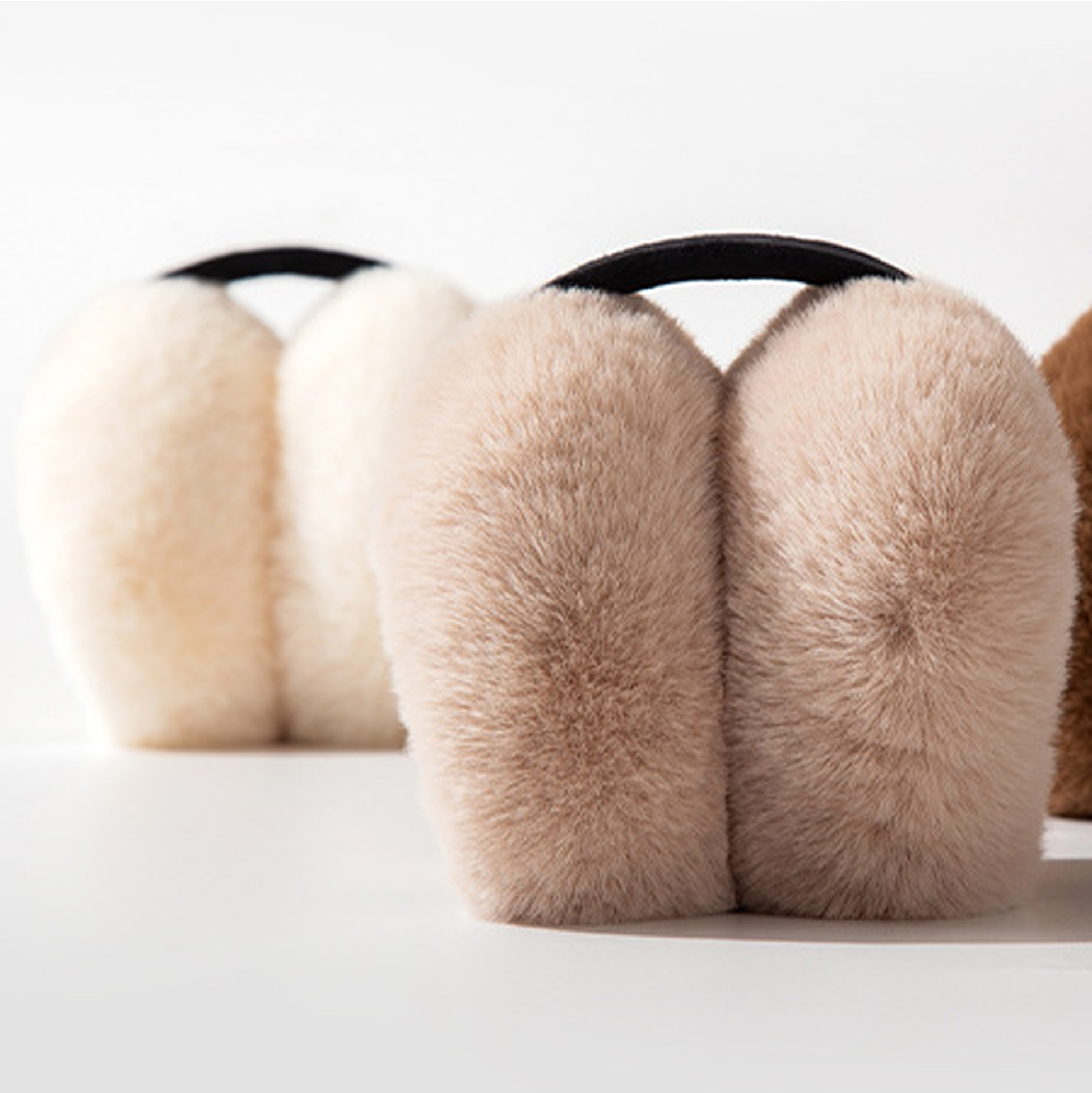 Furry Earmuffs for Winter