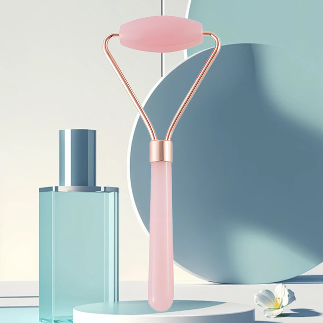Rose Quartz Facial Roller