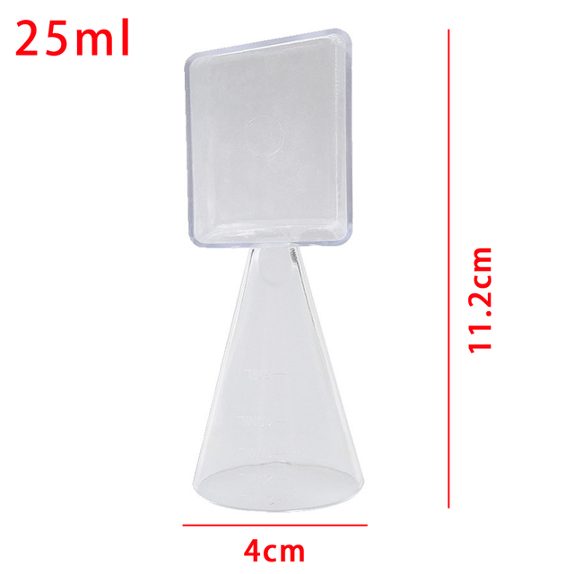 Transparent Silicone Liquid & Powder Measuring Spoon