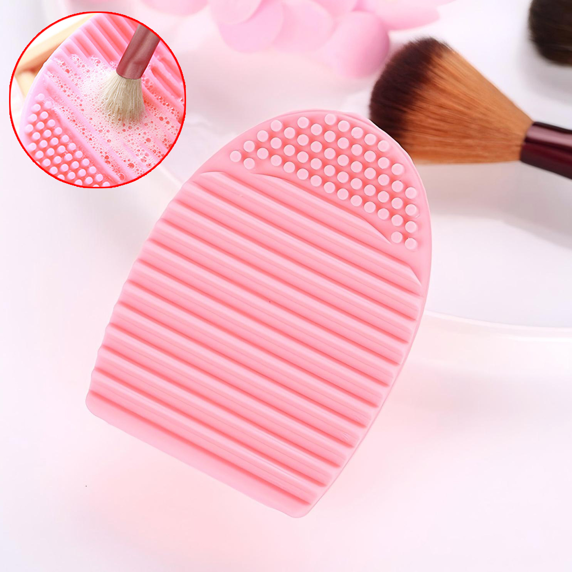 Silicone Makeup Brush Cleaning Egg