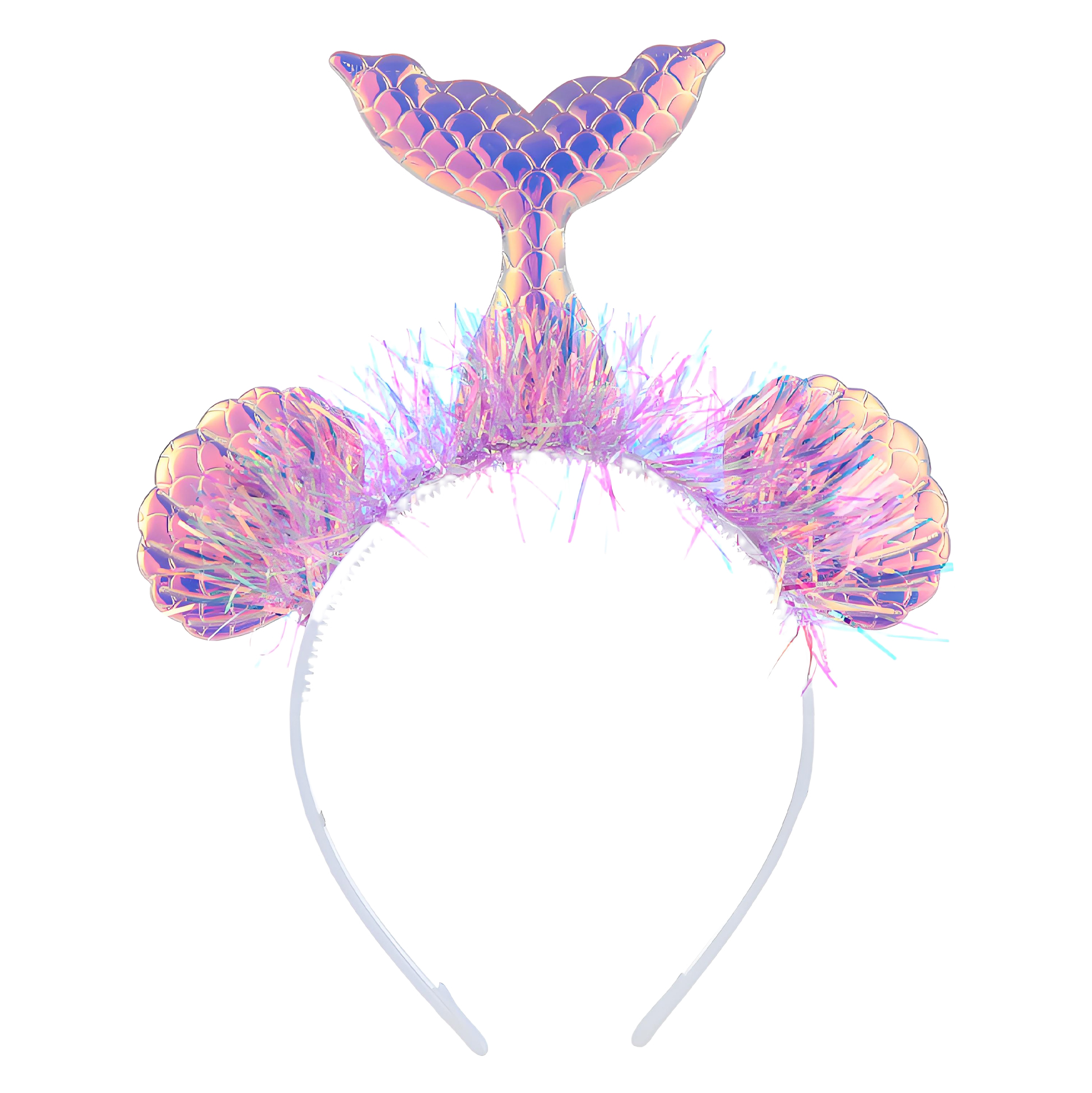 Mermaid Headband with Tail and Shells