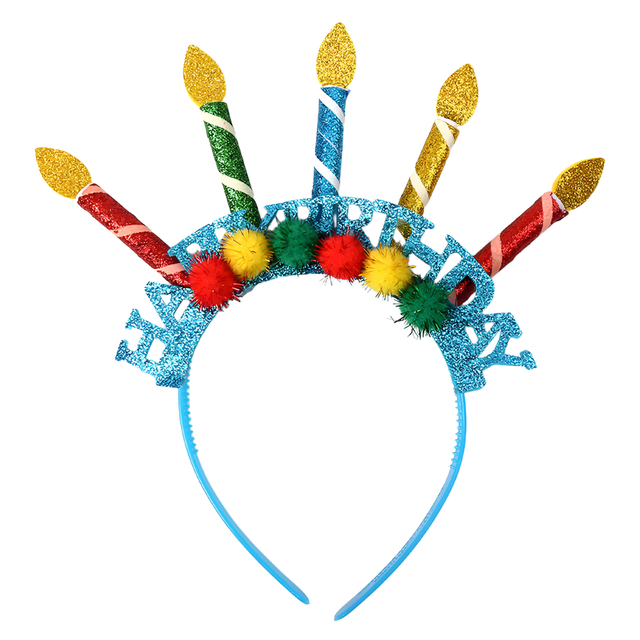 Happy Birthday Candle Headband