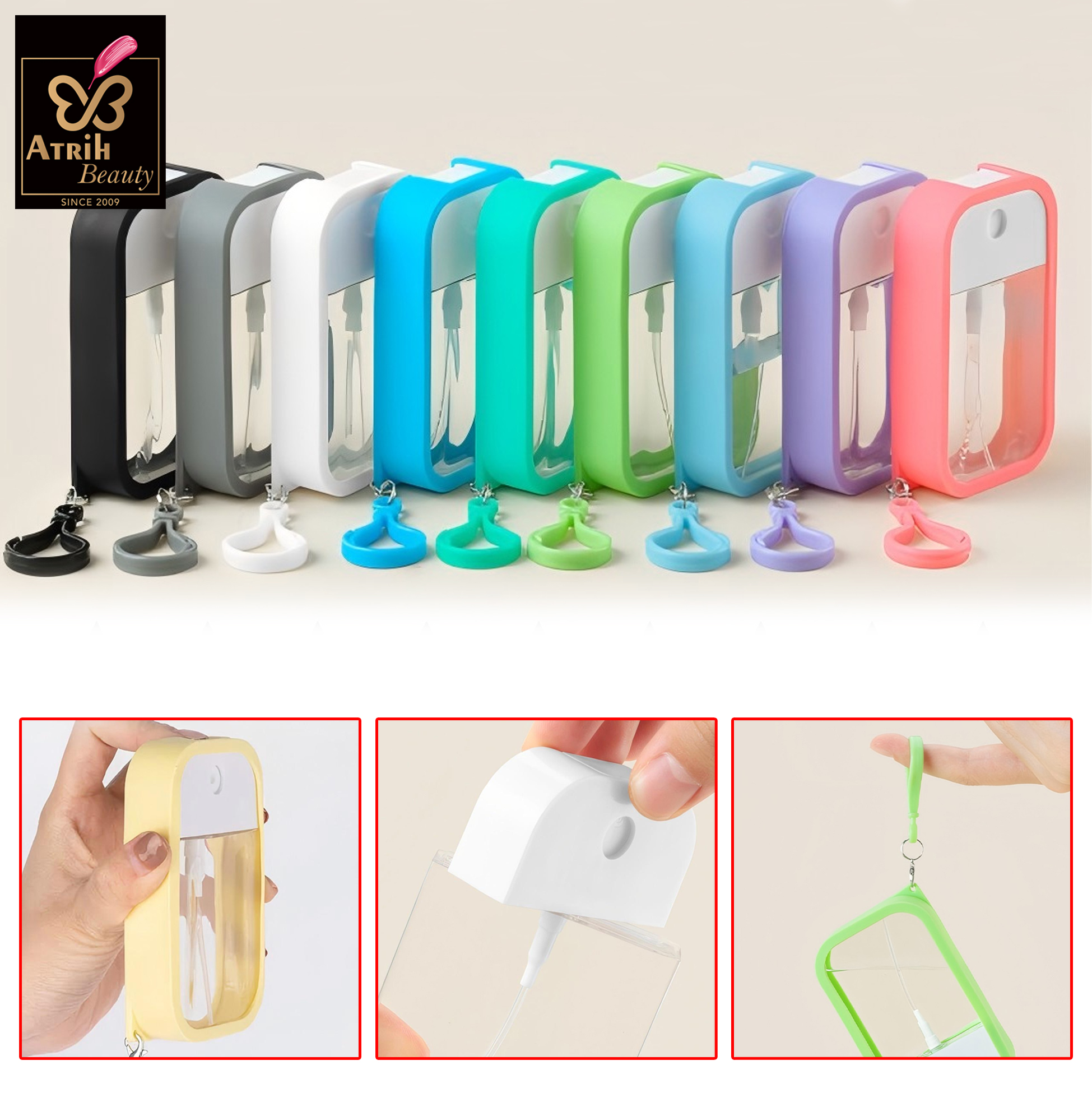 Card Spray Bottle Perfume Atomizer