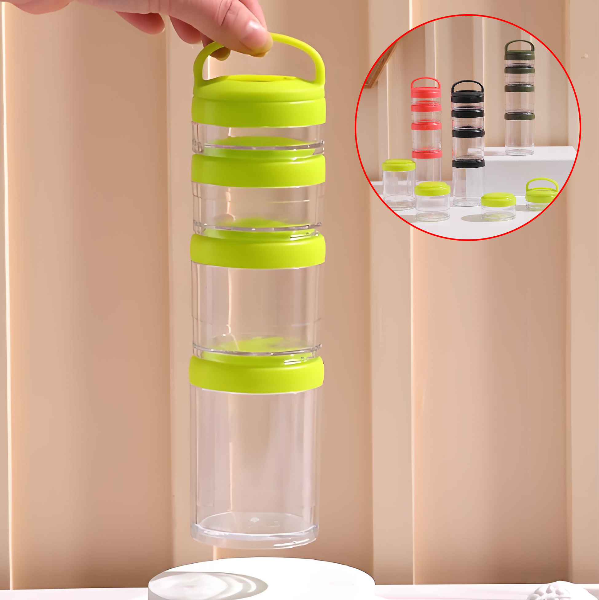 Stackable Plastic Storage Container 