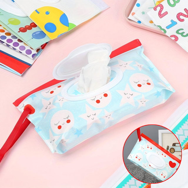 Reusable Portable Baby Wipes Pouch